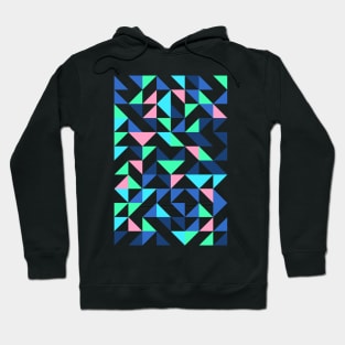 Simple Cool Geometric Colourful Triangle Pattern for Hoodie